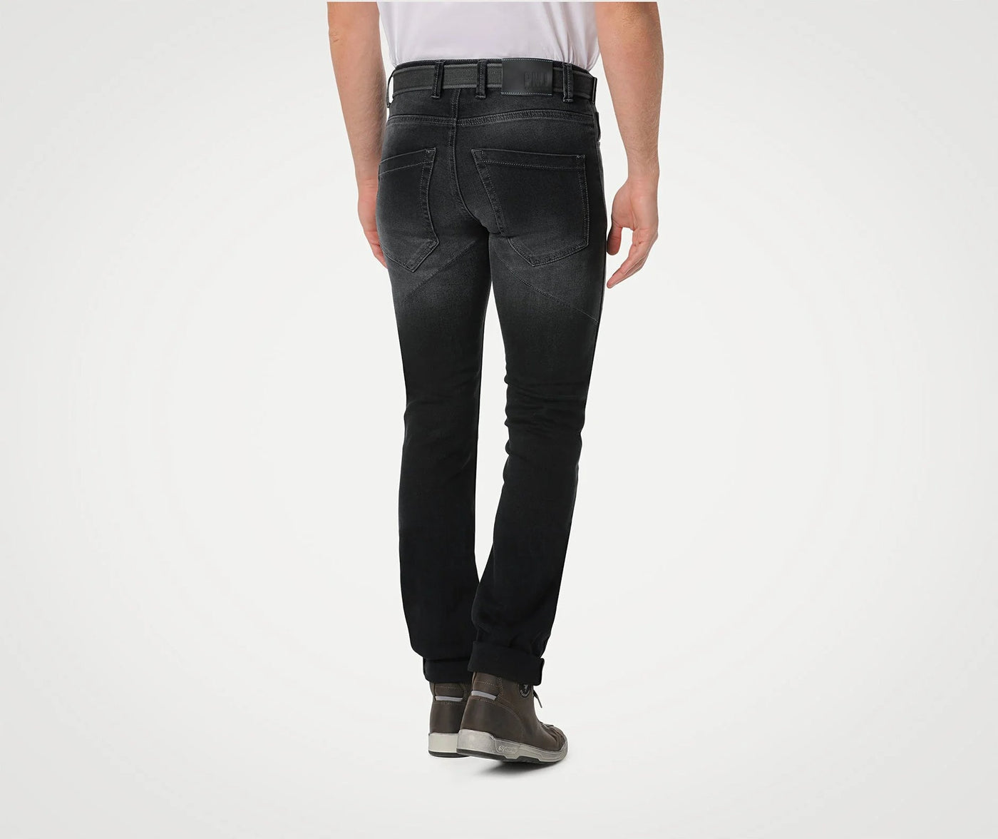 PMJ Jeans Caferacer Black Belt Included