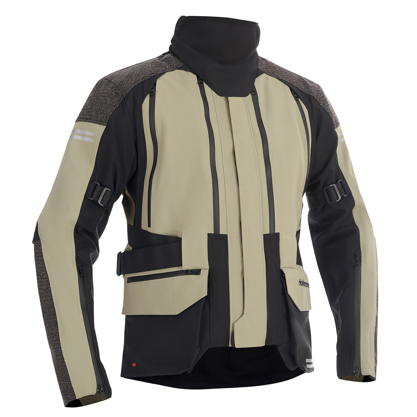 Halvarssons Textile jacket Dalen Khaki/Black