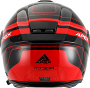 APEX Helmet MT300 Sydney black/red