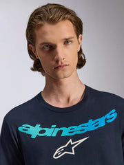 Alpinestars T-Shirt Collared SS CSF Blue