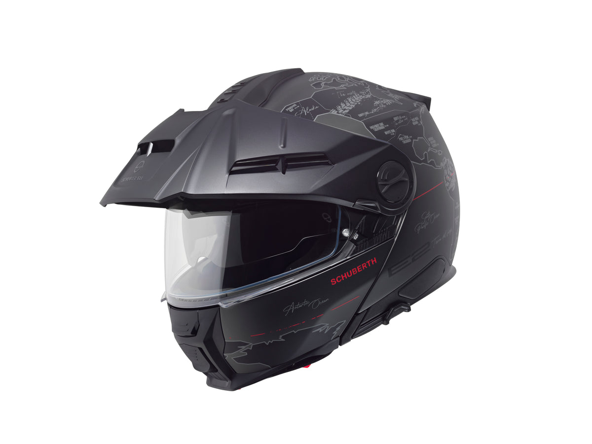 Schuberth Helmet E2 Atlas matt black/red