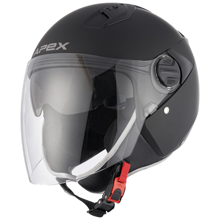 AMOQ Helmet JI150 Solid matt black