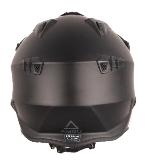 AMOQ Blister Jet Helmet Black