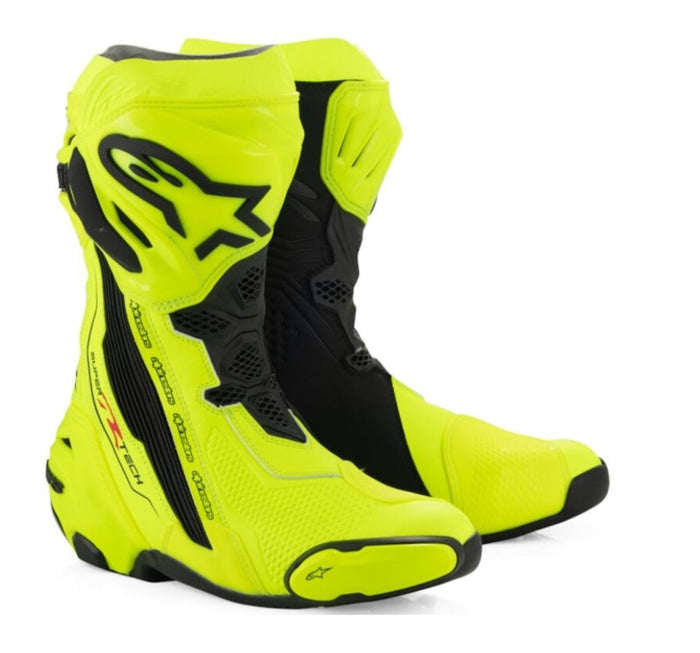 Alpinestars Boots Supertech R Yellow Fluo