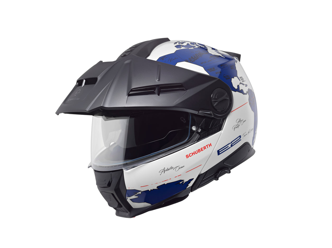 Schuberth Helmet E2 Atlas White/Blue