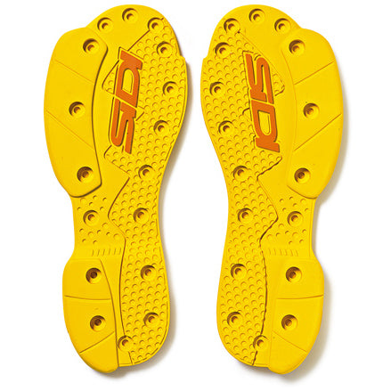 Sidi SMS Supermoto sole pair yellow
