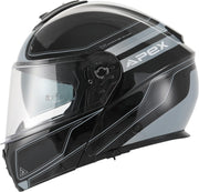 APEX Helmet MT300 Sydney black/silver