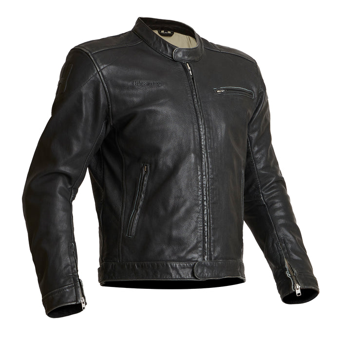 Halvarssons Leather Jacket Idre Black