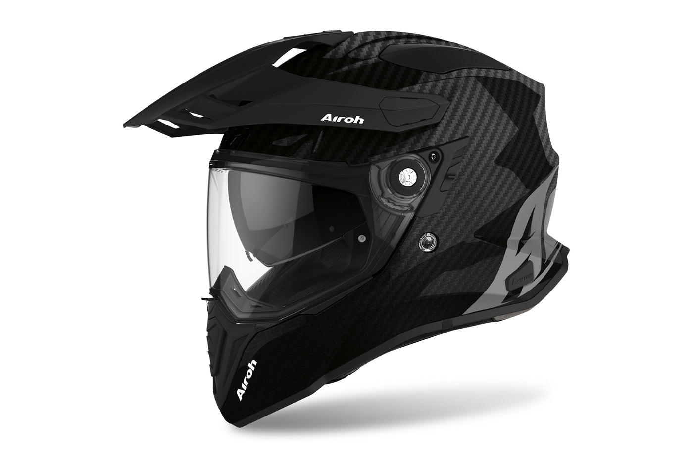 Airoh Helmet Commander Carbon full carbon gloss