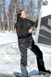 AMOQ Vernal V2 W's Jacket Black/Turquoise