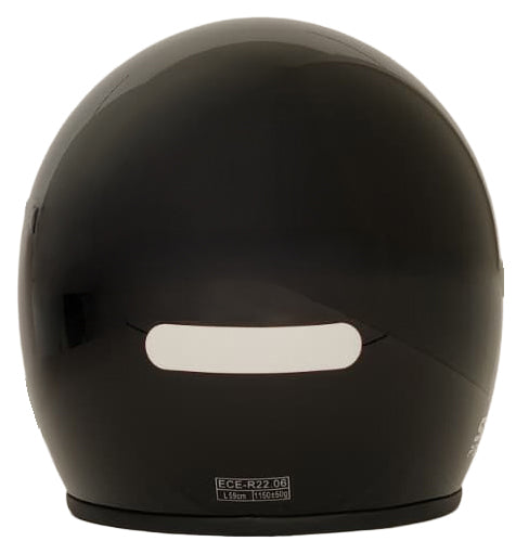 Snowpeople Basic Jet helmet Double visor black