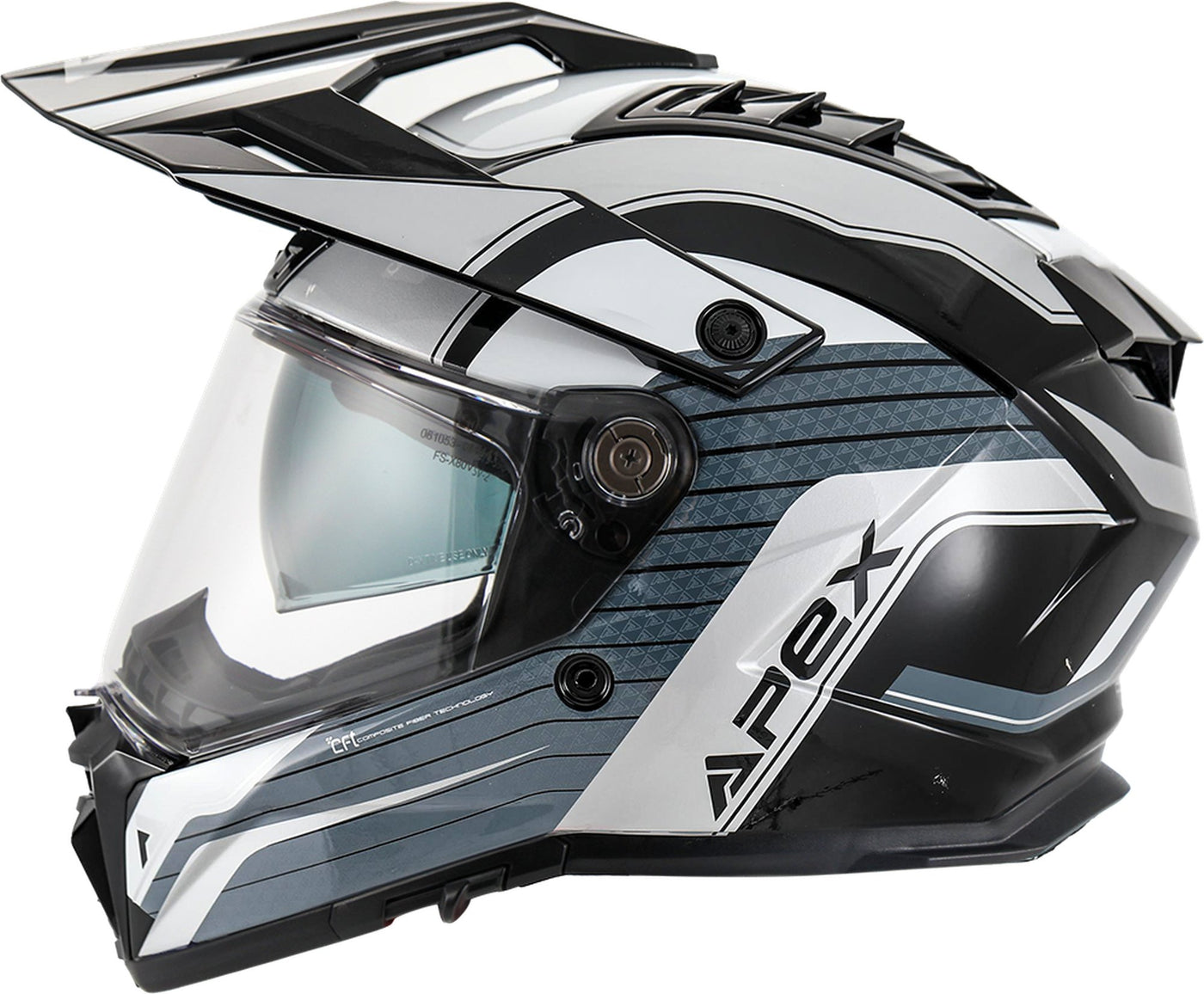 APEX Helmet AT300 Everest grey/white/black