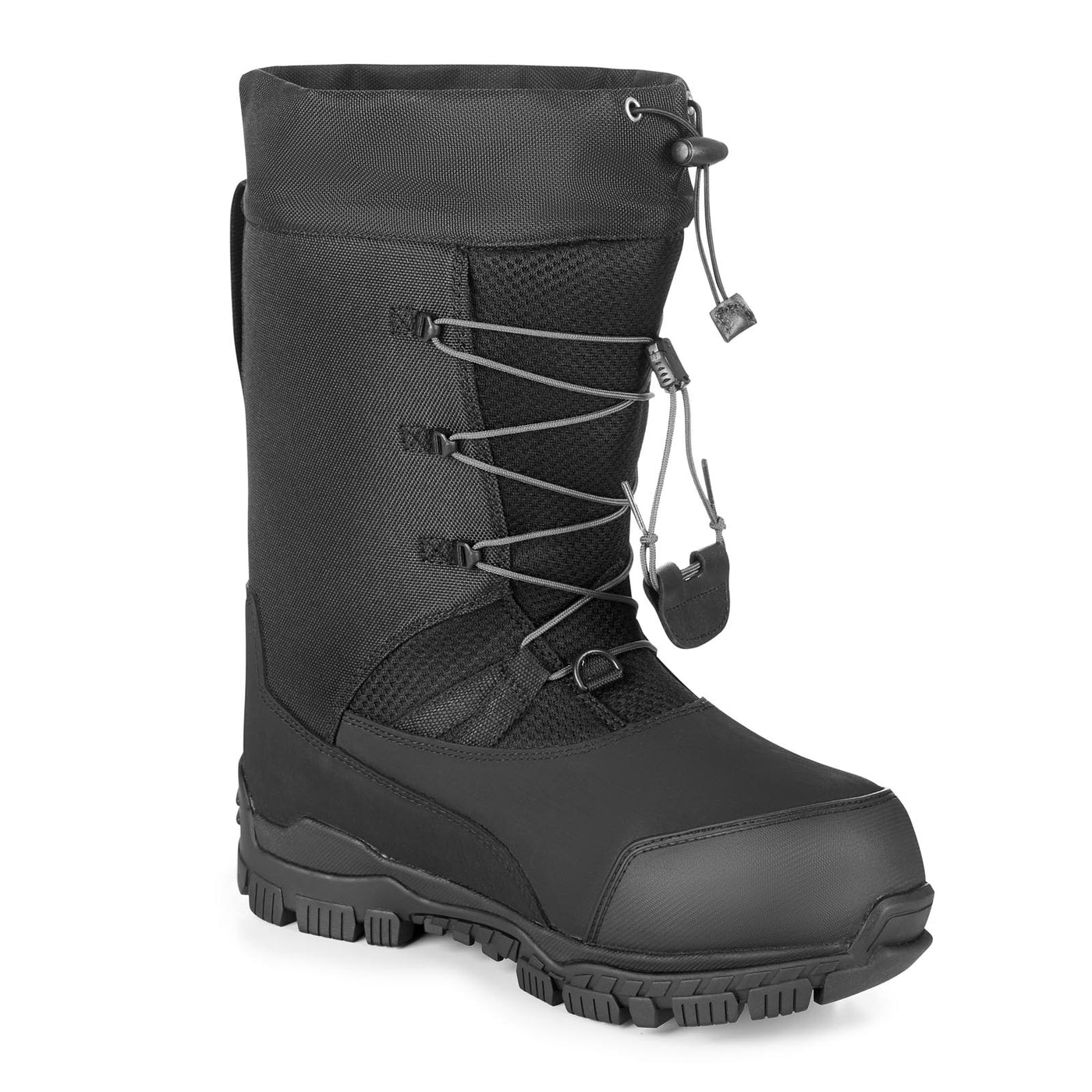 AMOQ Scale Speed Lace Boots Black/Grey