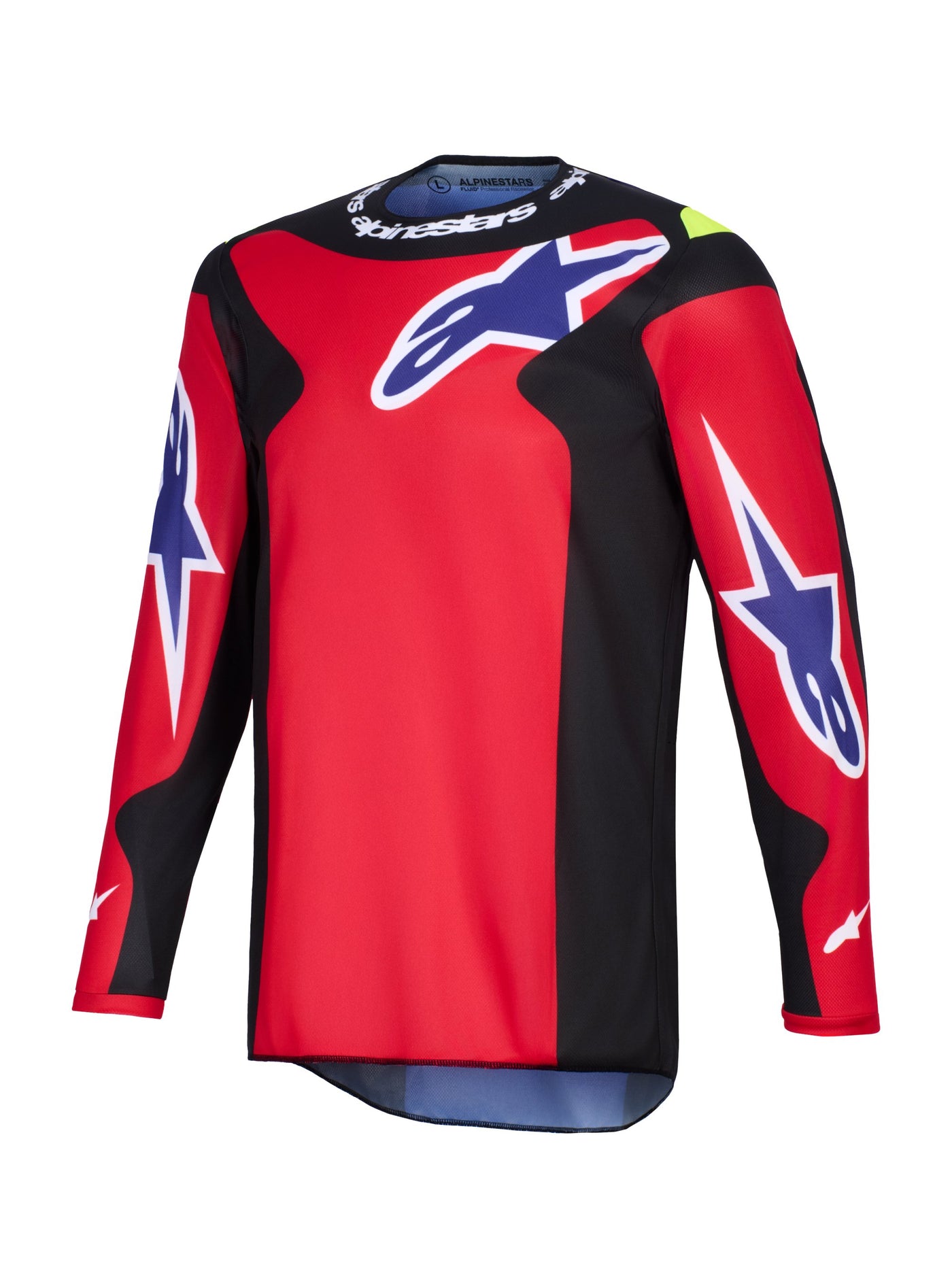Alpinestars Jersey Fluid Grid Red/Black/Purple