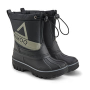 AMOQ Snowtime JNR Boots Black/Grey