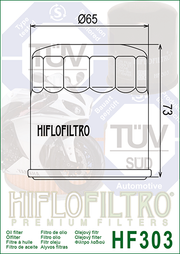 HiFlo oil filter HF303C chrome
