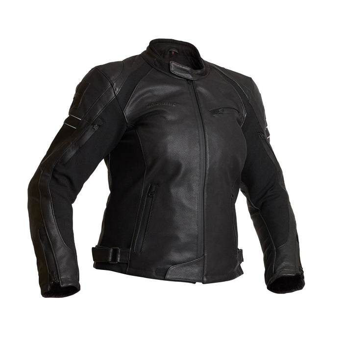 Halvarssons Leather Jacket Risberg Woman Black