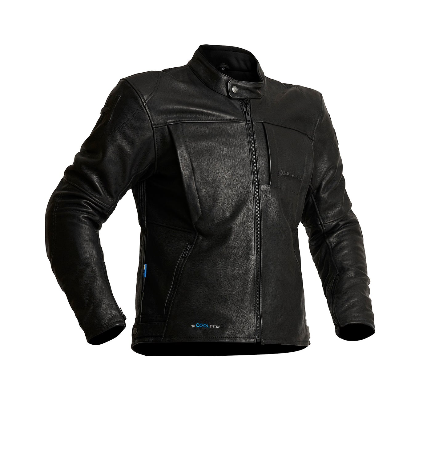 Halvarssons Leather Jacket Racken Black