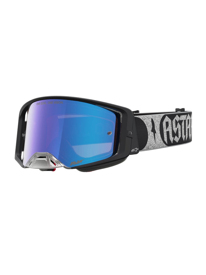 Alpinestars Goggle Supertech Atrox Black Silver Mirror Pink