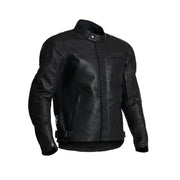 Halvarssons Leather Jacket Mangen Black