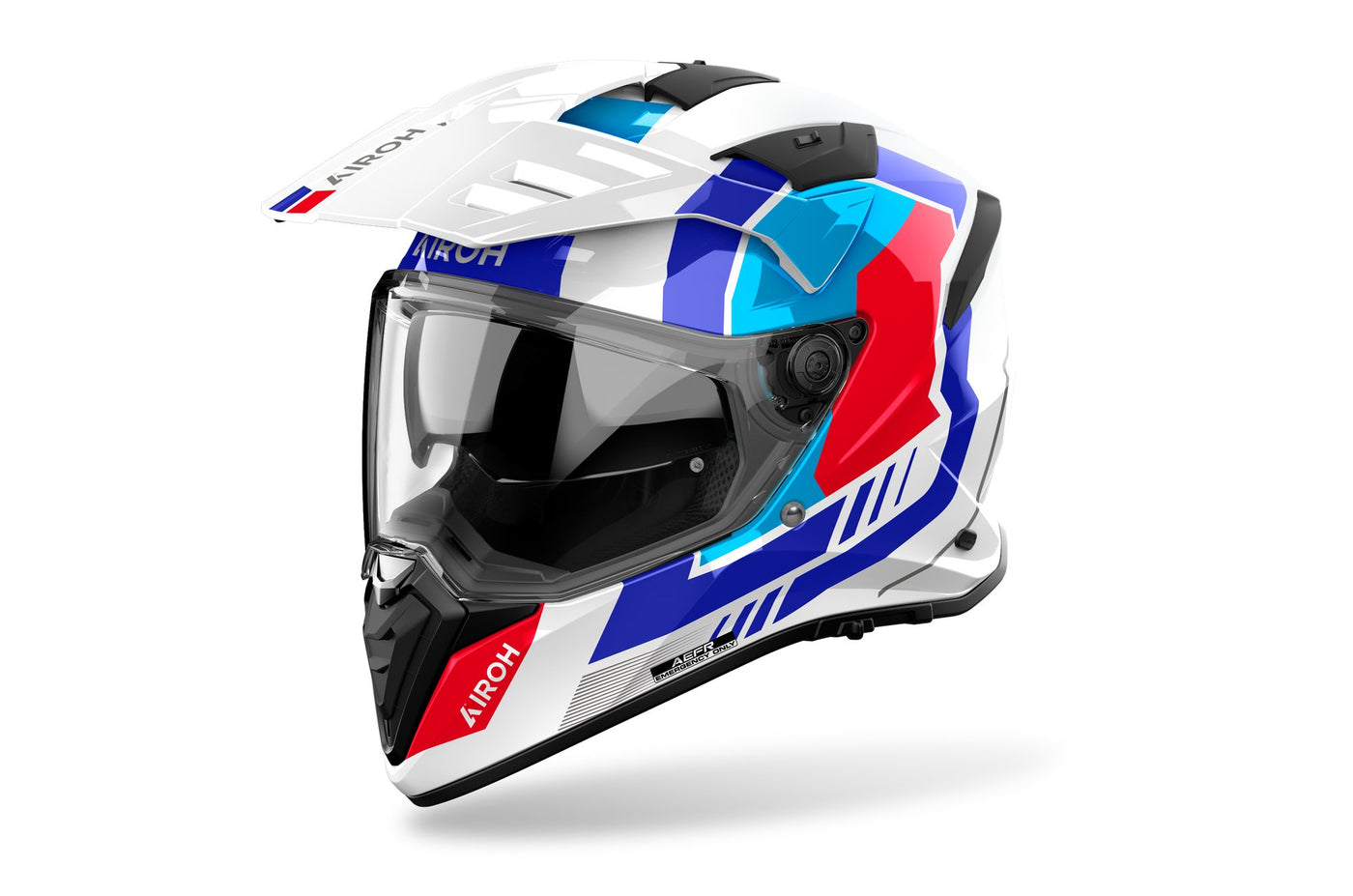 Airoh Helmet Bandit Horn white gloss
