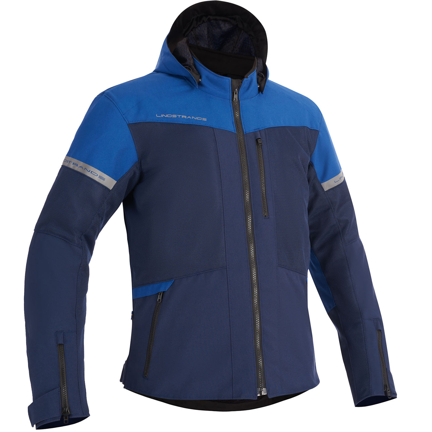 Lindstrands Textile Jacket Rexbo V2 Navy Blue
