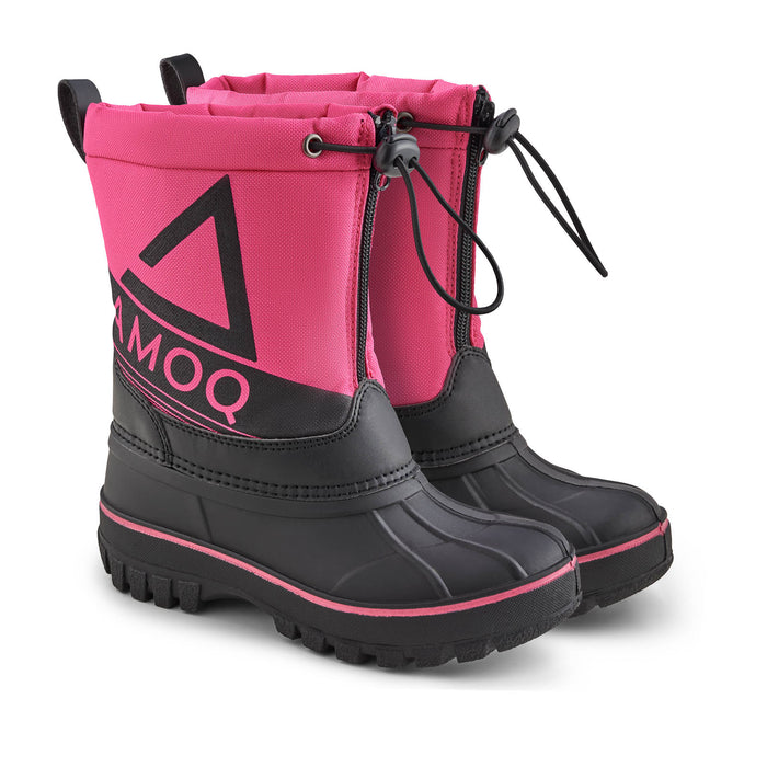 AMOQ Snowtime JNR Boots pink