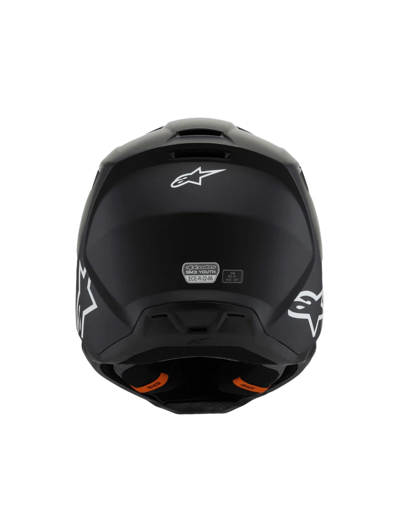 Alpinestars Helmet SM3 Youth Black Matt