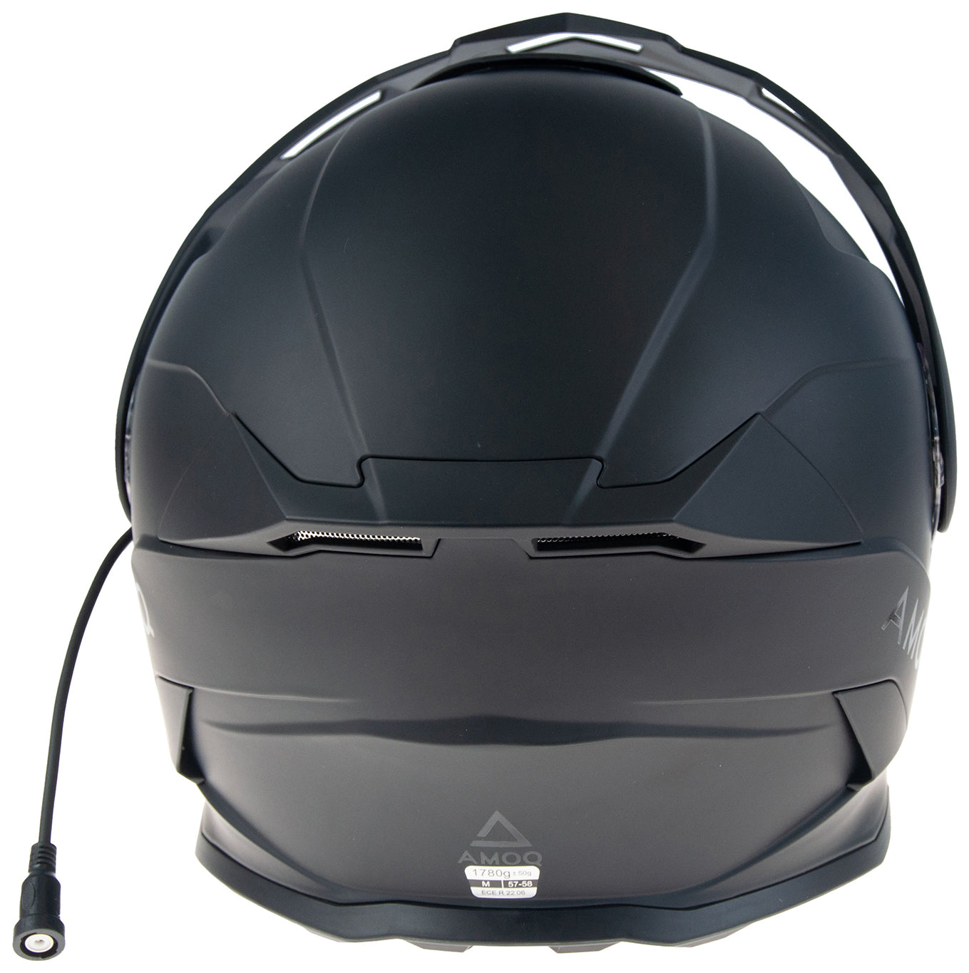 AMOQ Ballast Electric visor Helmet Blackout