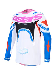 Alpinestars Jersey Supertech Dyna Whtie/Blue/Black/Purple