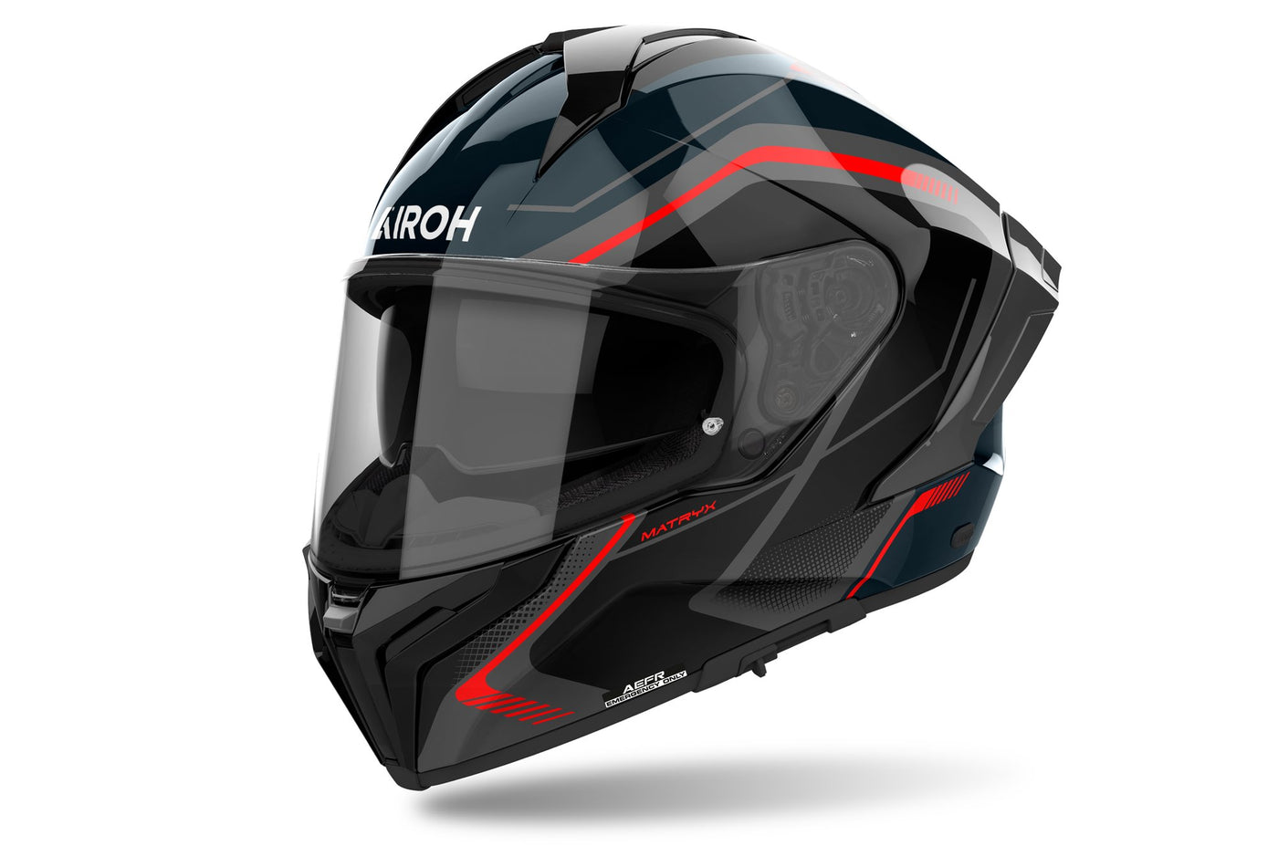 Airoh Helmet Matryx Wide Red Gloss