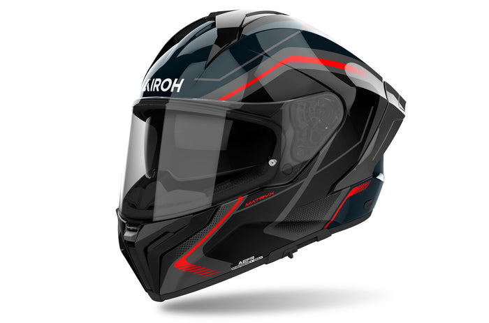 Airoh Helmet Matryx Wide Red Gloss