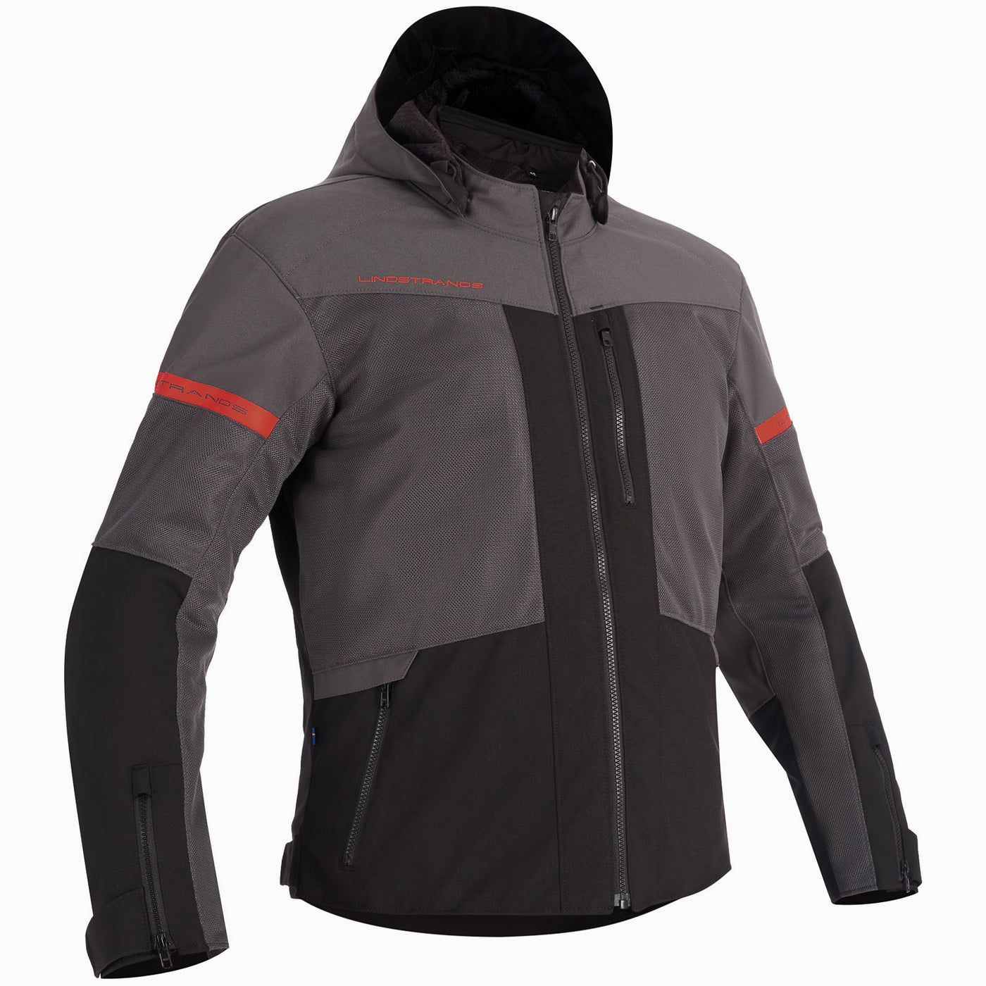 Lindstrands Textile Jacket Rexbo V2 Grey Black