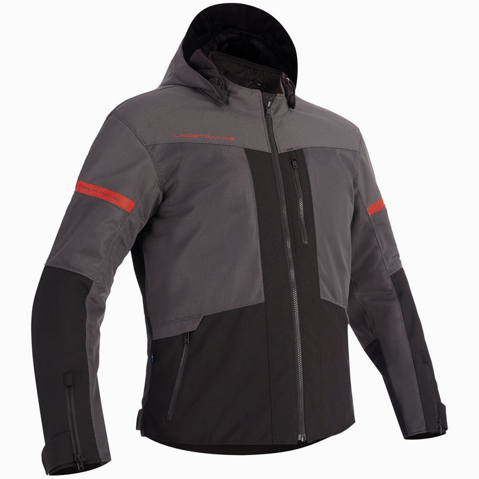 Lindstrands Textile Jacket Rexbo V2 Grey Black