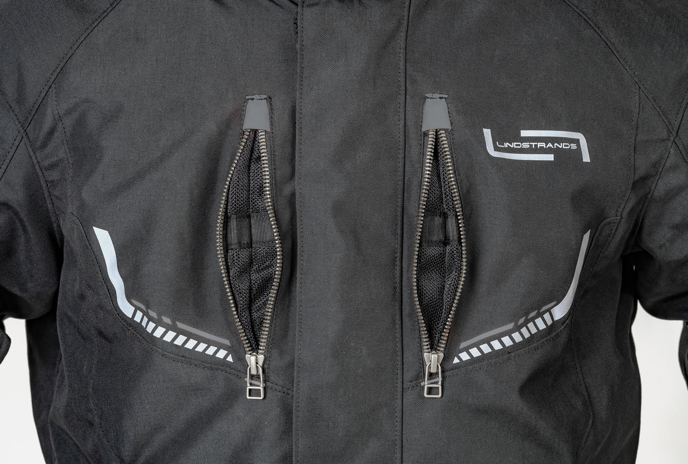 Lindstrands textile jacket Lomsen Black