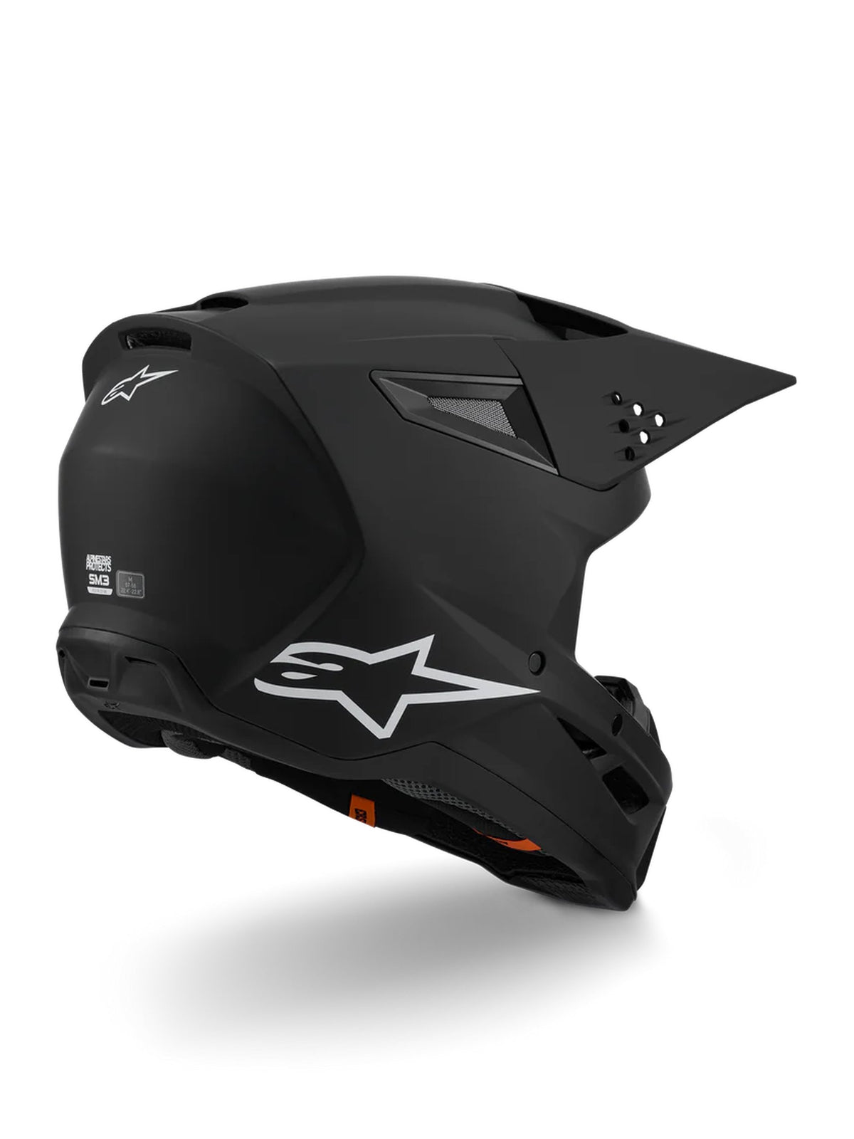 Alpinestars Helmet S-M3 Flat Black