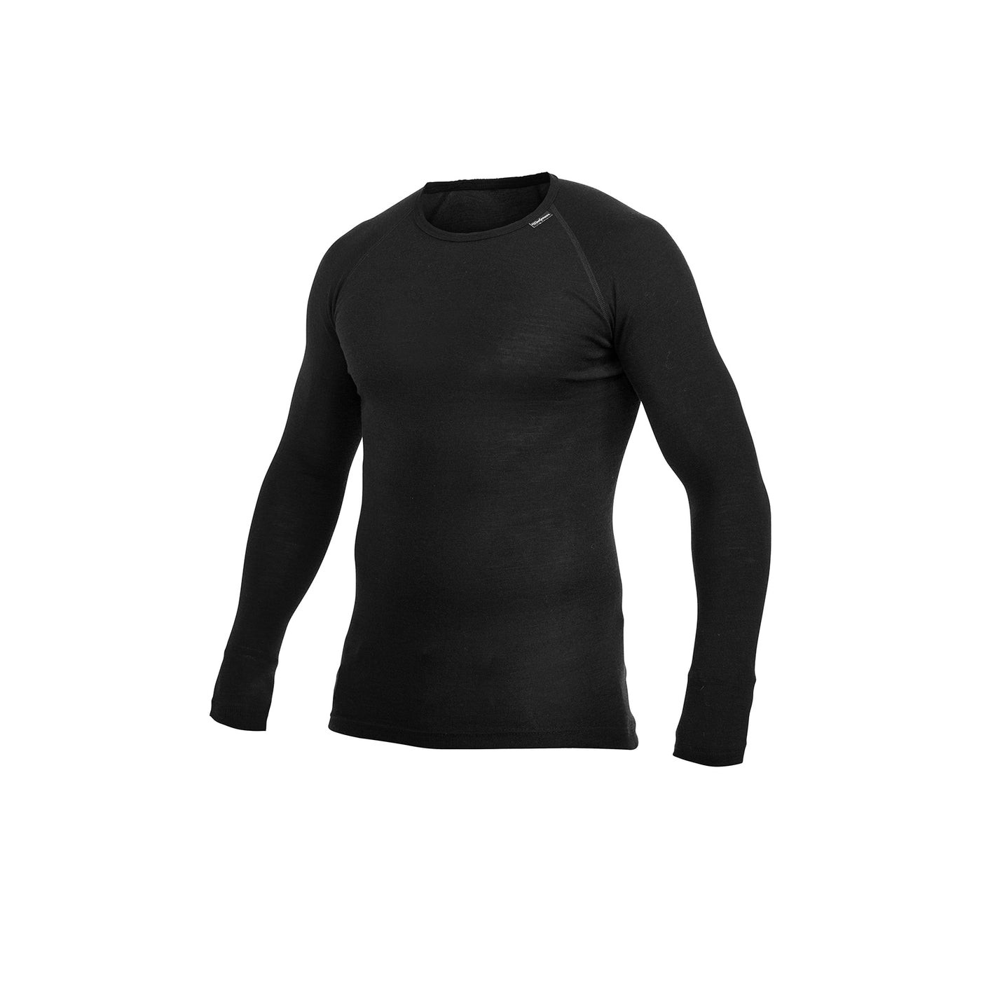 Woolpower Crewneck Merino base layer black