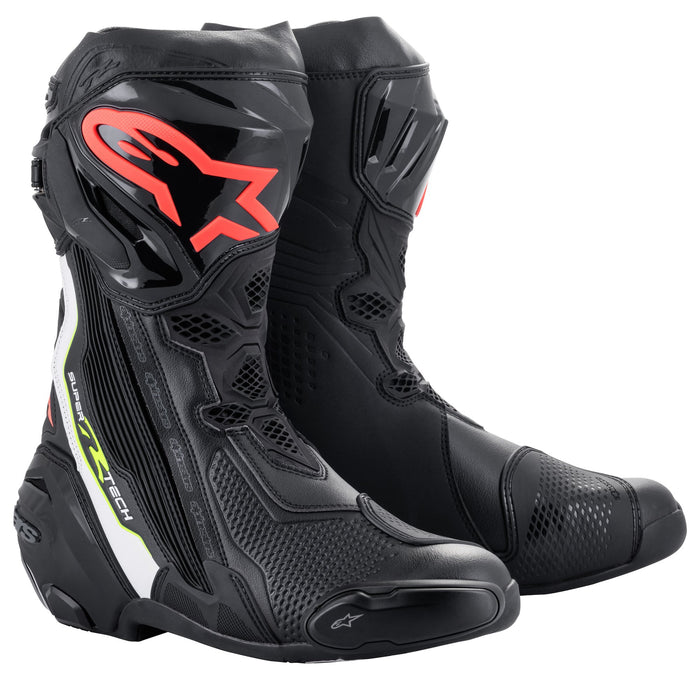 Alpinestars Boot Supertech R v2 Black/White/Red/Yellow