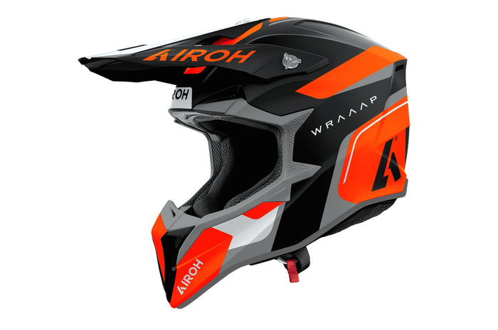 Airoh Helmet Wraaap Conquer Orange matt