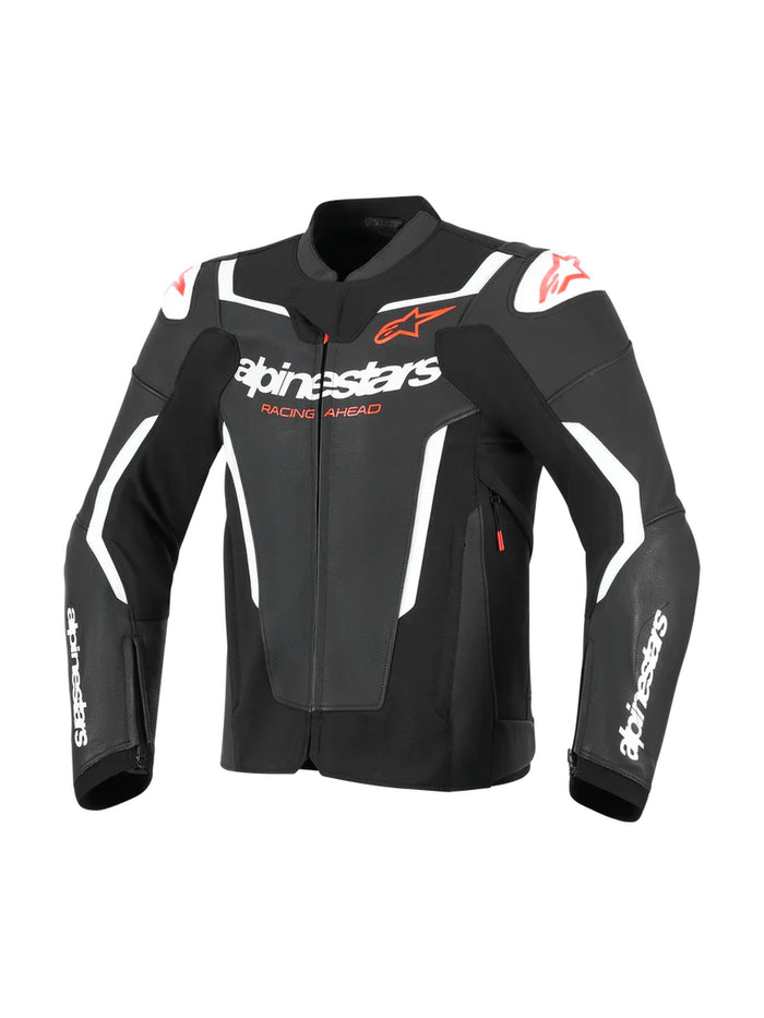 Alpinestars Leather Jacket GP Force v2 Black/White