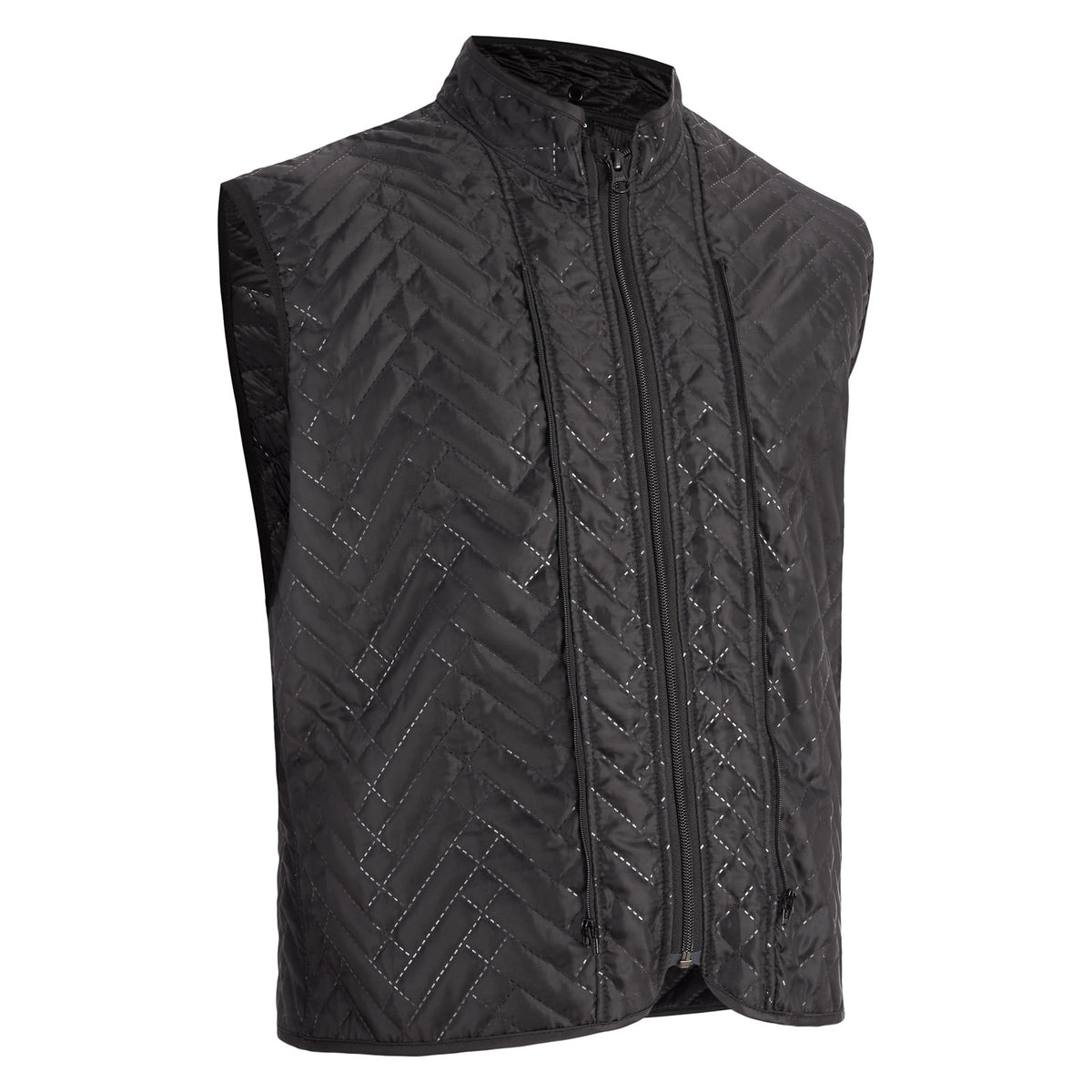 Lindstrands Textile Jacket Storbo Light Grey Black