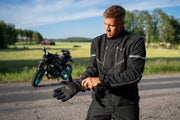 Lindstrands textile jacket Lomsen Black
