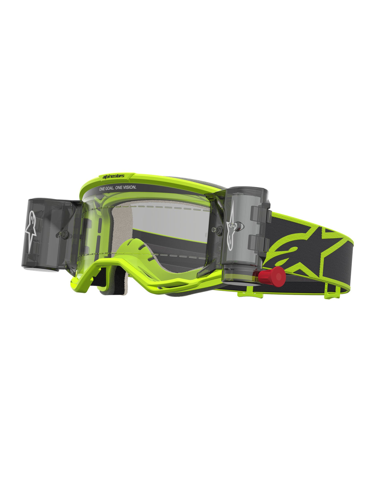 Alpinestars Goggle Vision 5 Rora Roll-Off Yellow Fluo Black Clear