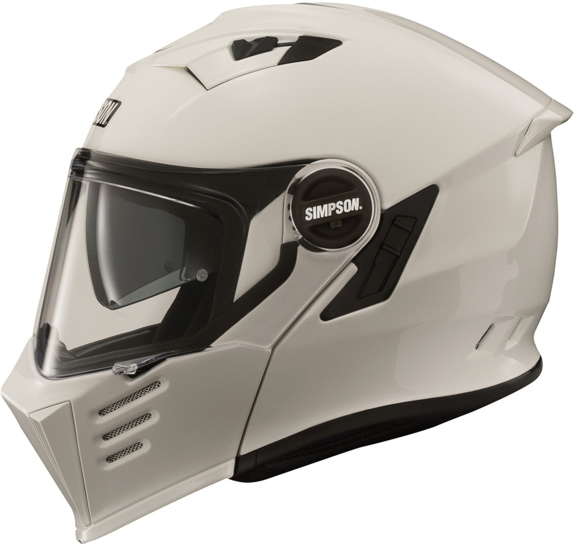 SIMPSON Helmet Darksome 06 solid white