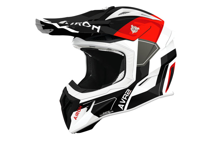 Airoh Helmet Aviator Ace 2 Shield Red gloss
