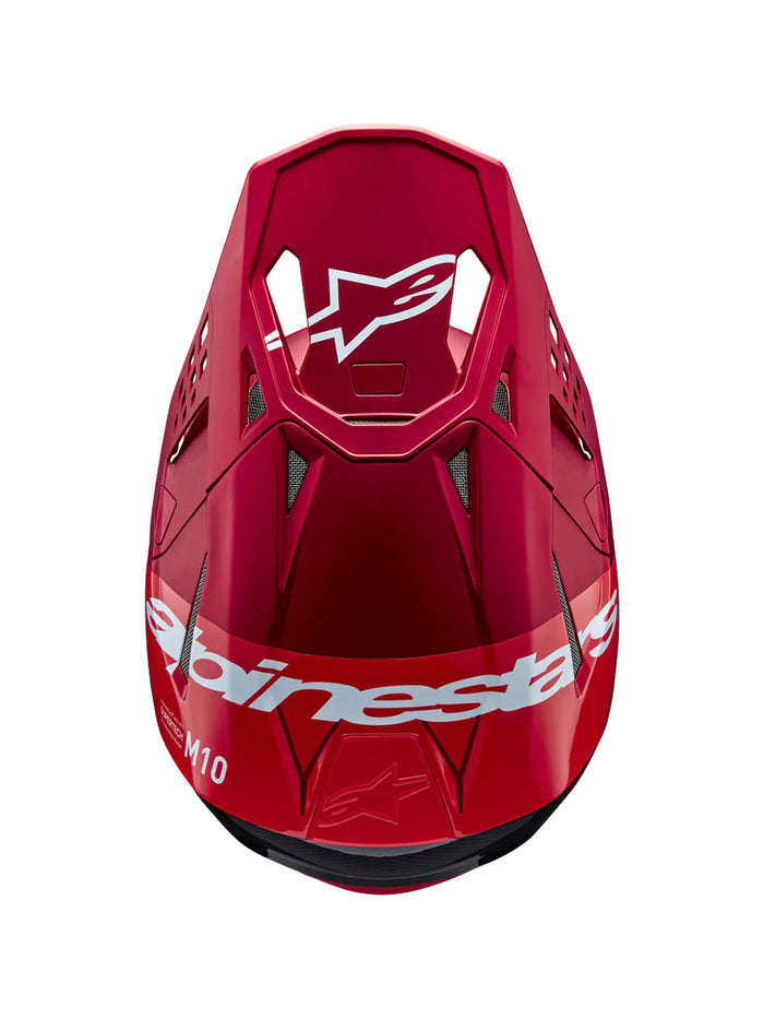 Alpinestars Helmet S-M10 2206 Flood Red Fluo