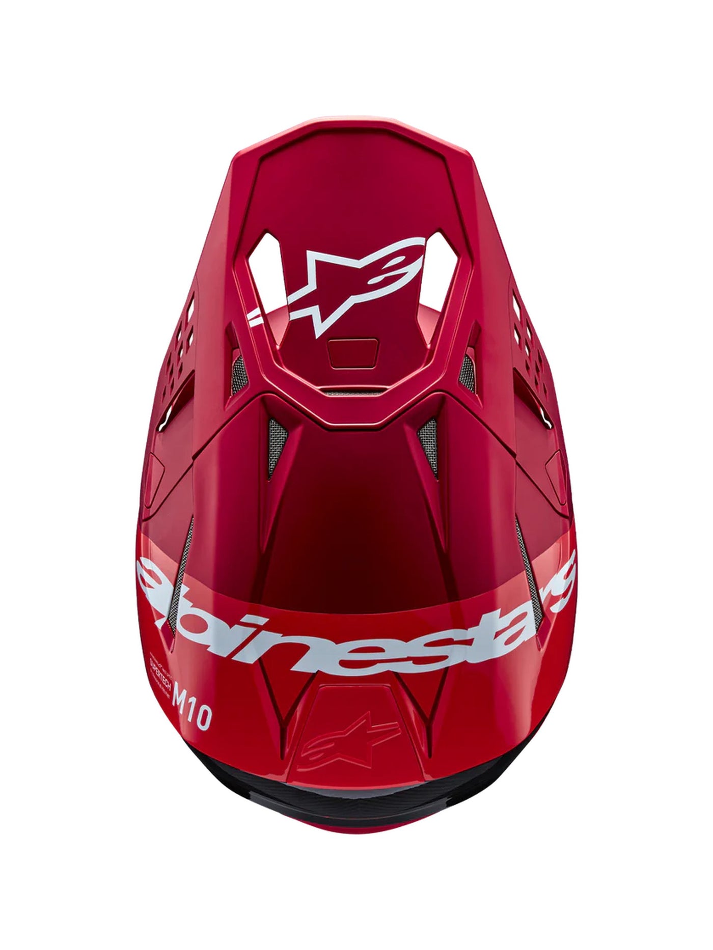 Alpinestars Helmet S-M10 2206 Flood Red Fluo