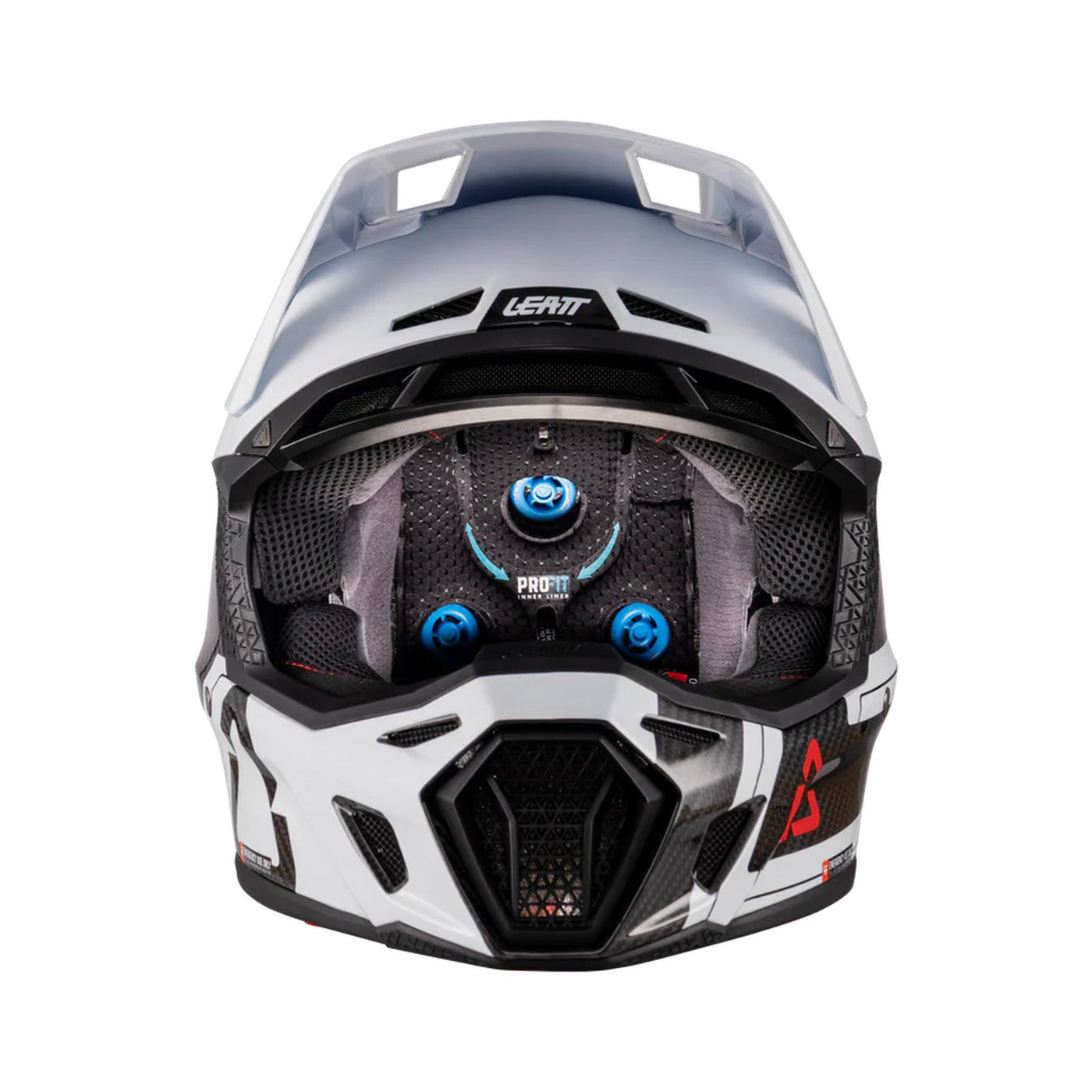 Leatt Helmet Kit Moto 9.5 Carbon/White V26