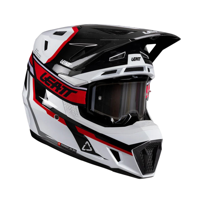 Leatt Helmet Kit Moto 7.5 White/Red V26