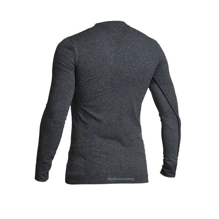 Halvarssons Core-knit sweater Seamless Black
